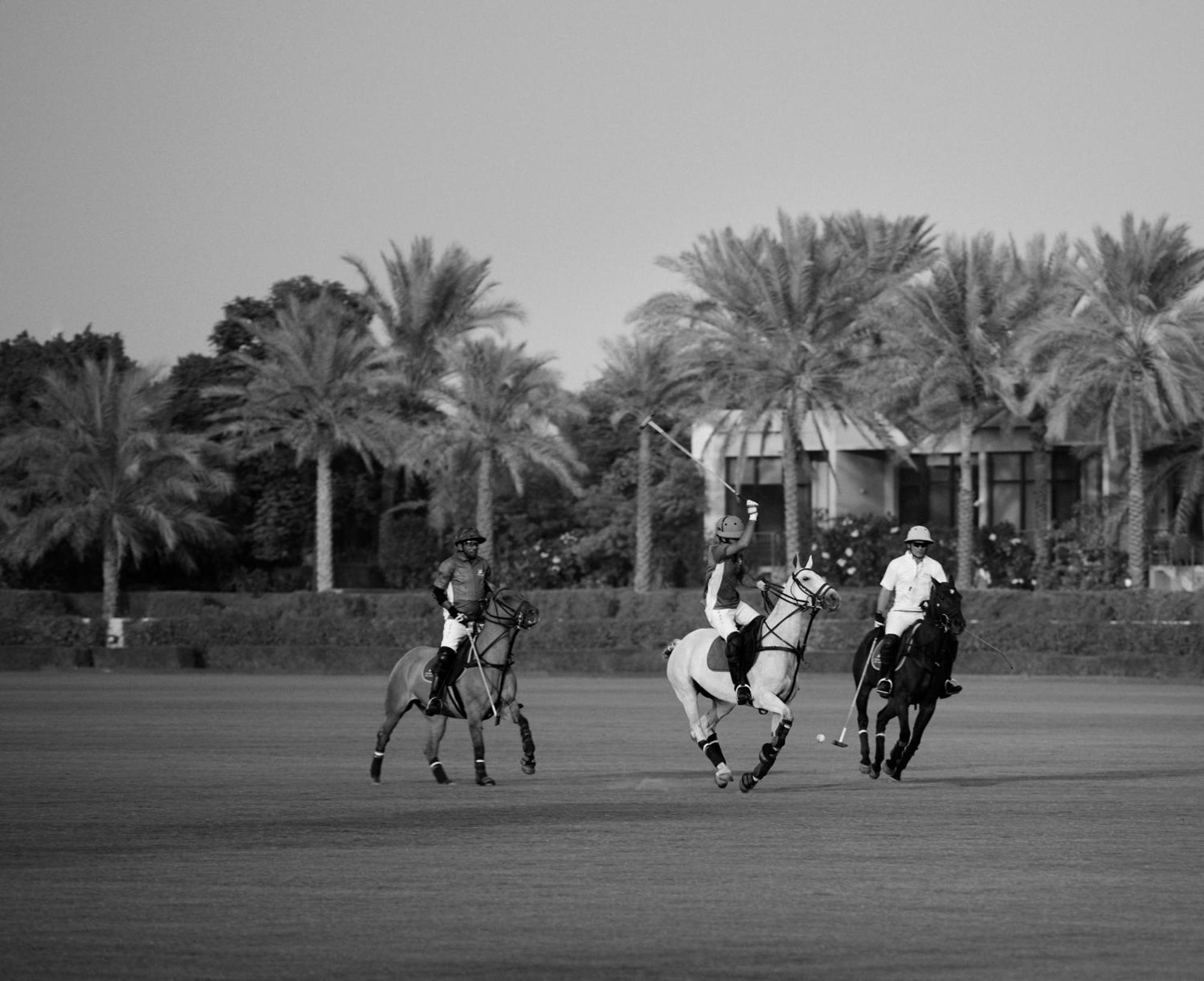 Melia Desert Palm Member Of Melia Collection Dubai Buitenkant foto Polo match in Dubai
