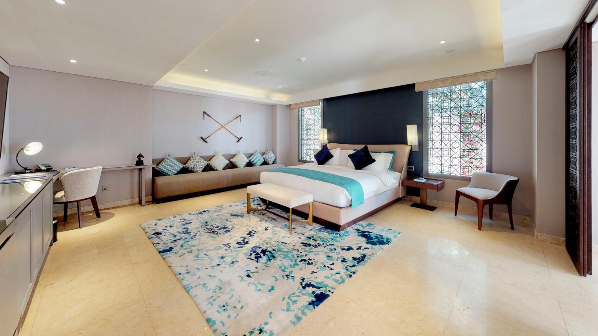 Melia Desert Palm Member Of Melia Collection Dubai Buitenkant foto A bedroom at the hotel
