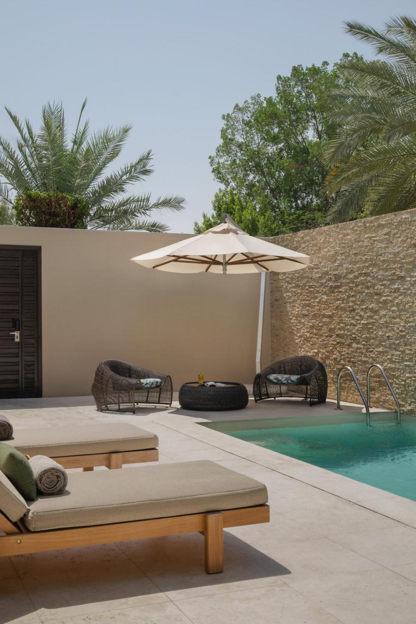 Melia Desert Palm Member Of Melia Collection Dubai Buitenkant foto Private pool at the One & Only Royal Mirage