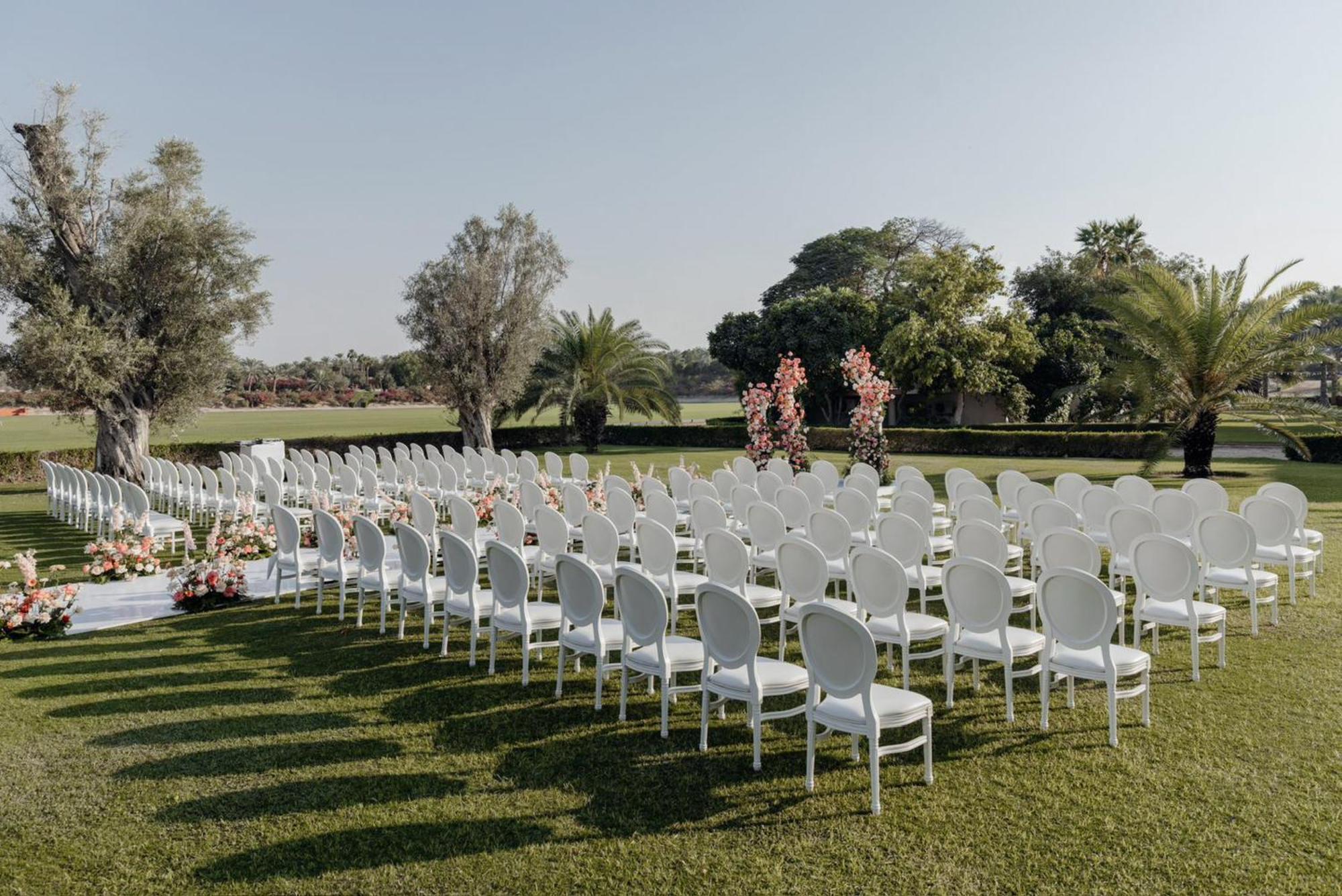 Melia Desert Palm Member Of Melia Collection Dubai Buitenkant foto The venue of the wedding